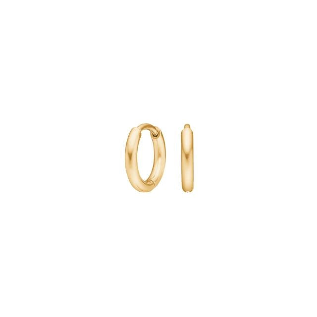Nordahl Andersen hoops i forgyldt titanium 8 mm